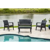 Градински комплект 4 части Alaska Lounge Set антрацит RAINBOW - Thumbnail 1