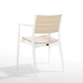 Градински стол PVC слонова кост Regnum NOVUSSI - Thumbnail 5