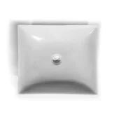 Мивка за баня Washbasin SC White 40x46x14 см AKROLITHOS - Thumbnail 5