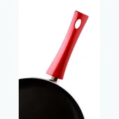 Tиган с незалепващо тефлоново покритие 20 см червен MENZIR - Thumbnail 3
