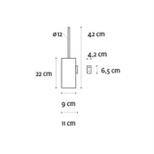 Четка за тоалетна чиния Лукс Extra KAPITAN - Thumbnail 2