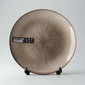 Десертна чиния ∅22x1.8 см бронзова DANNY HOME - Thumbnail 4