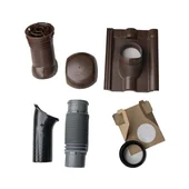 Комплект керемида отдушник DuroVent кафяв BRAMAC - Thumbnail 1