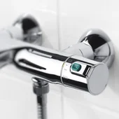 Roca t-500 термостатен смесител за вана-душ, с превключвател-регулатор на струята - Thumbnail 3