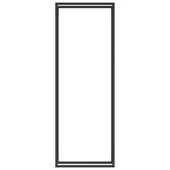 Стойка за дърва за огрев, черен мат, 80x28x222 см, стомана - Thumbnail 3