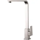 Висок стоящ кухненски смесител Темпико сатен INTER CERAMIC - Thumbnail 1