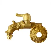 Декоративна сферична канела Атина 1/2“ месинг шагрен - Thumbnail 1