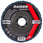 Почистващ диск RAIDER Blue 125x22.2x14 мм за метал и дърво - Thumbnail 1