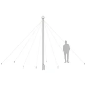 Светеща коледна елха, за закрито/открито, 576 LED, синя, 3,6 м - Thumbnail 7