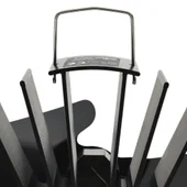 Вентилатор за печка за топъл въздух, черен - 2 перки - Thumbnail 7