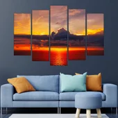 Залез в открито море - картина пано за стена - Thumbnail 3