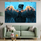 Ангел с горящи крила - картина пано за стена - Thumbnail 1