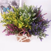 Декоративен букет Цветна трева 20 см - Thumbnail 2