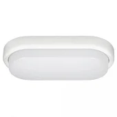 LED плафон OVAL 15W 220V 4000K IP65 бял Lightex - Thumbnail 1