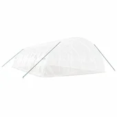 Оранжерия със стоманена рамка бяла 60 м² 10x6x2,85 м - Thumbnail 5