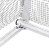 Оранжерия със стоманена рамка бяла 60 м² 10x6x2,85 м - Thumbnail 7