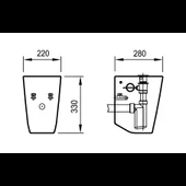 Рока полуконзола хепибат с ляв отвор - Thumbnail 2