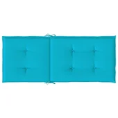 Възглавници за столове 2 бр тюркоаз текстил - VL361271 - Thumbnail 7