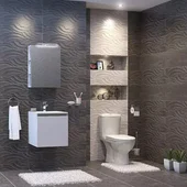 Долен шкаф с мивка за баня  Изи - TRIANO - Thumbnail 3