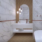 Фаянс 25x75 см Aston Star Gold MT KERA TILE - Thumbnail 2