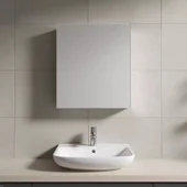 Горен шкаф за баня 35 см PVC/01 FORMA VITA - Thumbnail 2