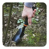 Градинска широка лопатка с гумирана дръжка De Luxe BRADAS - Thumbnail 4