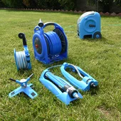 Макара с маркуч и пистолет за поливане за стена AQUACRAFT - Thumbnail 4