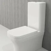 Моноблок с долно оттичане - бял гланц Scala Arch BOCCHI - Thumbnail 2