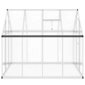 Оранжерия - поликарбонат - стоманена основа - 224x169x195 см - Thumbnail 3