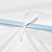 Сгъваема шатра с 8 странични стени, 3x9 м, бяла - Thumbnail 8