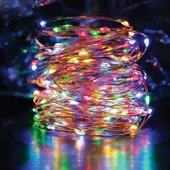 Соларна LED верига с дистанционно 10 м RGB MULTI VIVALUX - Thumbnail 2