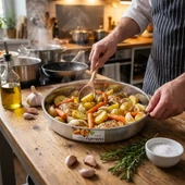 Тава инокс 34x5 см LUIGI FERRERO - Thumbnail 3