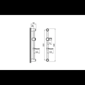 Тръбно окачване за душ Rodas FAYANS - Thumbnail 2