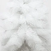 Бяла коледна елха 150 см - Thumbnail 2