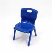 Детски стол син MEVSIM PLASTIC - Thumbnail 2