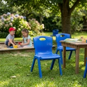 Детски стол син MEVSIM PLASTIC - Thumbnail 5