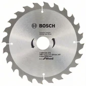 Диск за циркуляр Eco for Wood 190х20 мм 24T BOSCH - Thumbnail 1