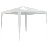 Парти шатра, 2,5x2,5 м, бяла - Thumbnail 2