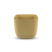 Квадратна саксия 11х11х9.5 см жълта Mercan KARASU - Thumbnail 1