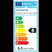 LED лампа PLAM LED- 6.5W- 130LM- E27- 1300-1700K - Thumbnail 3