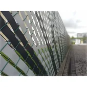 Оградна лента 4.75 см x 35 м сива BRADAS - Thumbnail 4