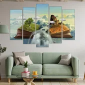 Природата като отворена книга - картина пано за стена - Thumbnail 3