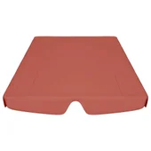 Резервен покрив за градинска люлка теракота 188/168x110/145 cм - Thumbnail 3