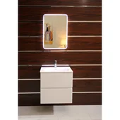 Шкаф за баня с мивка hana pvc - icp 6027 - INTER CERAMIC - Thumbnail 1