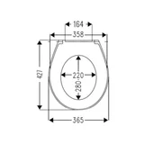 Тоалетна седалка Haro Revo Hamberger - Thumbnail 3