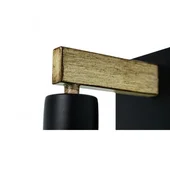 Аплик Фраско черен/дърво DREAM LIGHTS - Thumbnail 4