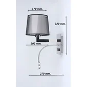 Аплик Лунна пътека никел DREAM LIGHTS - Thumbnail 4