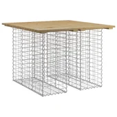 Градинска пейка габионен дизайн 100x102x72 см импрегниран бор - VL834370 - Thumbnail 2