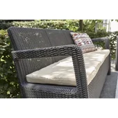 Градински комплект от PVC ратан 4 части set 3 Tarifa ALLIBERT - Thumbnail 4