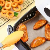 Хартиени тавички за Еър Фрайър 16x16 см 50 броя - Thumbnail 4